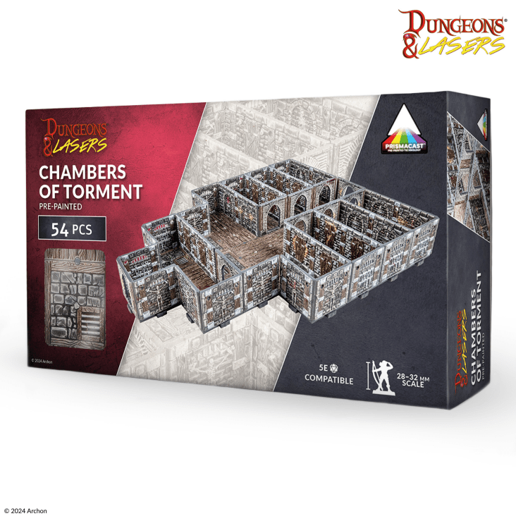 Chambers of Torment PrismaCast Pre-Painted Terrain