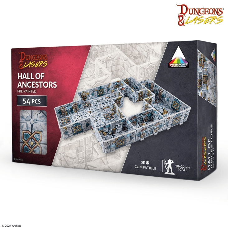 Hall of Ancestors PrismaCast Pre-Painted Terrain