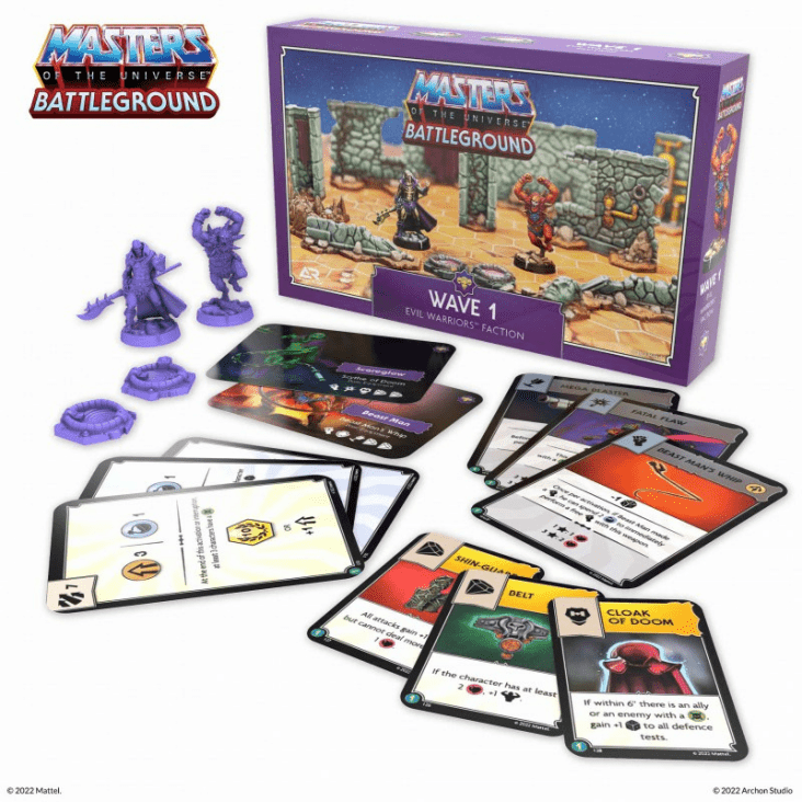 Wave 1: Evil Warriors Faction — English