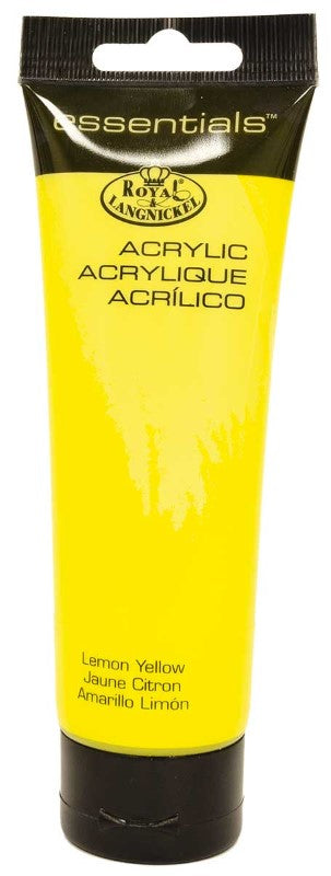 Royal & Langnickel Essentials Acrylic 120 ml - Cad Lemon Yellow Raa-106