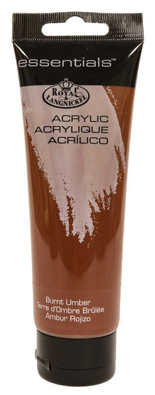 Royal & Langnickel Essentials Acrylic 120 ml - Burnt Umber Raa-119
