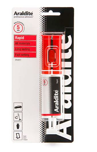 Araldite Rapid 24 ml Syringe Ara-400007