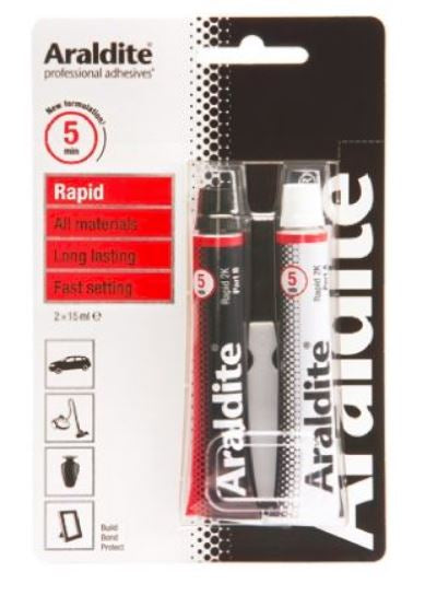 Araldite Rapid 2 Tube Pack Ara-400005