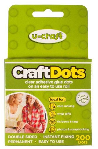 U-Craft Craft Dots 10 mm Permanent 200 201061B