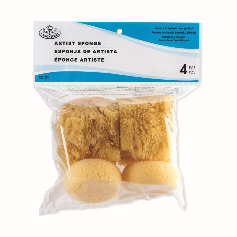 R&L Natural & Synth Sponge Pack R2121