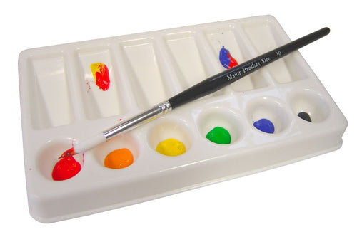 12 Well Mixing Palette 19 cm X 12 cm 7002