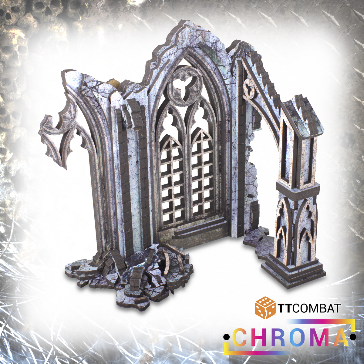 Decayed Cathedral Walkway