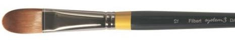 DALER-ROWNEY System3 Brush Lh Filbert Sy42-12