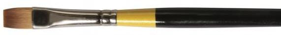 DALER-ROWNEY System3 Brush Sh Short Flat Sy55-1/4In