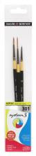 DALER-ROWNEY System3 Brush Wallet 301 - 3 Brush Sh