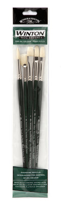 Winsor & Newton Winton Brush Wallet 5990606 New 5 Brushes 5990606