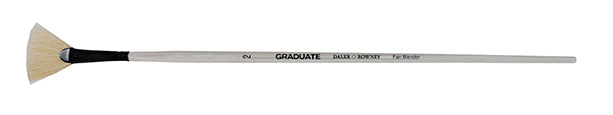 DALER-ROWNEY Graduate Brush Bristle Fan 2/Lh
