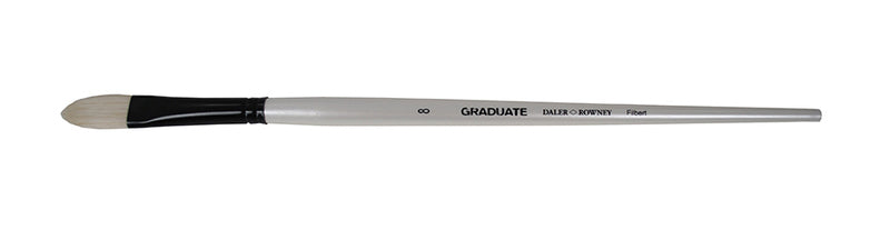 DALER-ROWNEY Graduate Brush Bristle Filbert 8/Lh