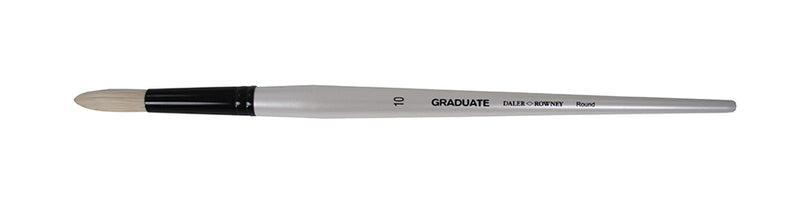 DALER-ROWNEY Graduate Brush Bristle Round 10/Lh