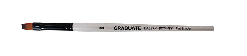 DALER-ROWNEY Graduate Brush Synthetic Flat Shader 8