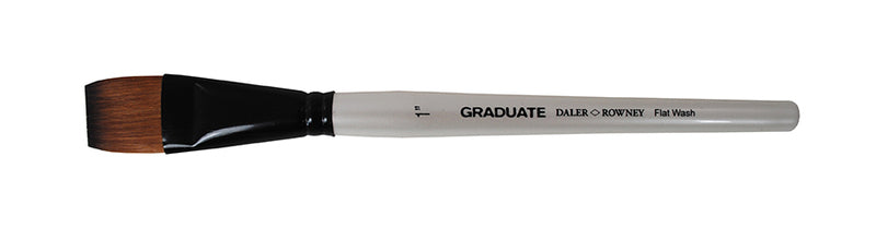 DALER-ROWNEY Graduate Brush Synthetic Flat Wash 1