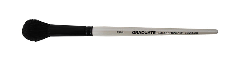 DALER-ROWNEY Graduate Brush Black Goat Round Mop 3/4"