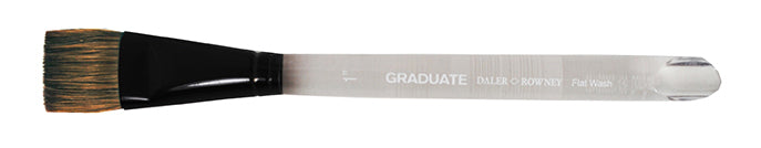 DALER-ROWNEY Graduate Brush Pony/Synthetic Flat Wash 1"
