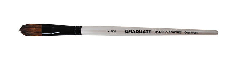 DALER-ROWNEY Graduate Brush Pony/Synthetic Oval Wash 1/2 "