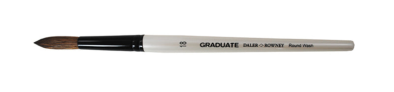 DALER-ROWNEY Graduate Brush Pony/Synthetic Round Wash 18