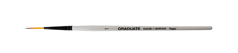 DALER-ROWNEY Graduate Brush Dark Tip Synthetic Rigger 1