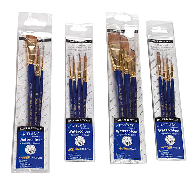 DALER-ROWNEY Sapphire Fine Detail Brush Set 219300108