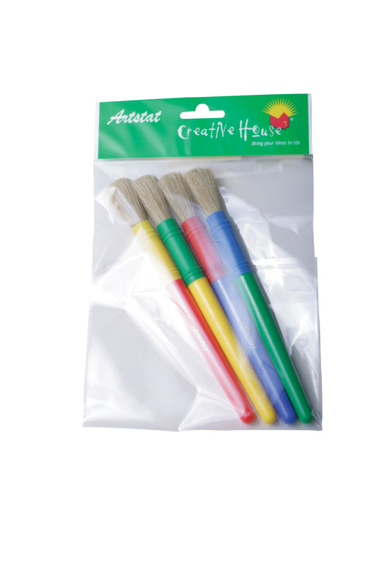 Chubby Brush Set Of 4 Artstat Childrens Kids