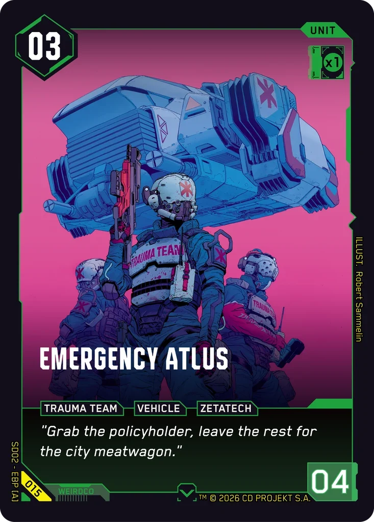 Emergency Atlus — Embracing Power — Retail Starter Deck / 015 / Common