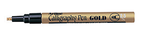 Artline Gold Calligraphy Marker Metallic Ek993
