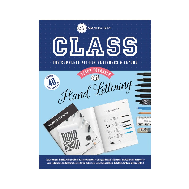 Manuscript Class Hand Lettering Kit Fmc191-Let