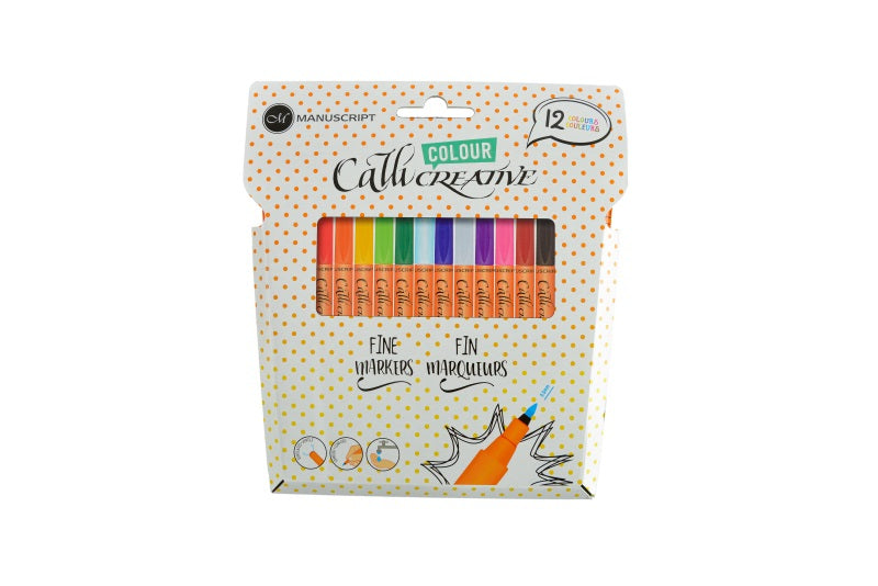 Manuscript Colourfine Wallet Of 12 Me3530F