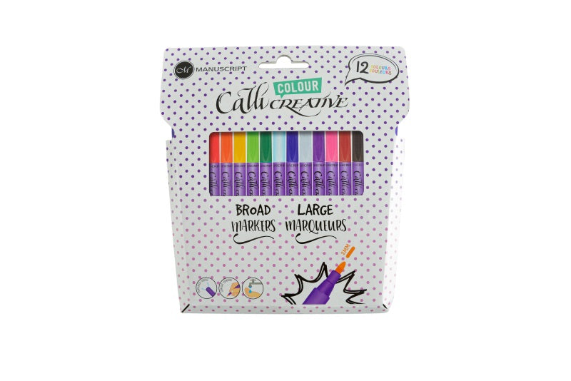 Manuscript Colourbroad Wallet Of 12 Me3580B