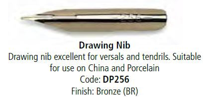 Manuscript Drawing Nib Bronze Dp256Br24 24 Nibs In A Box