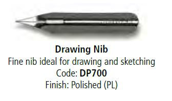 Manuscript Drawing/Sketching Nib Polished Dp700Pl24 Pack 24