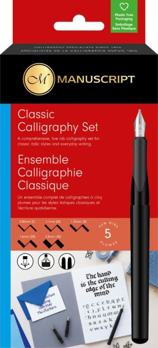 Manuscript 5 Nib Calligraphy Set (Lh) Mc1186L
