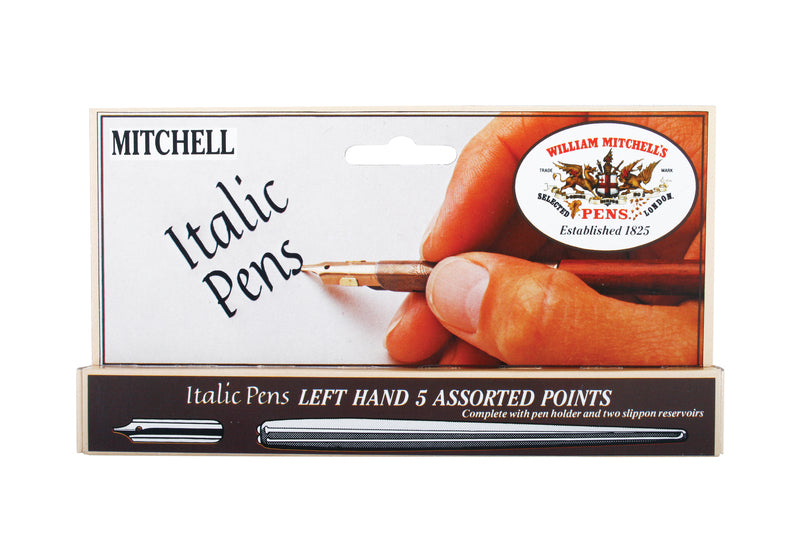 Wm. Mitchell Italic Pen Card (Left Hand) 35801