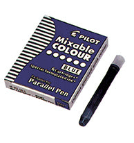 Pilot Parallel Pen Ink Cartridges - Black Ic-P3-S6