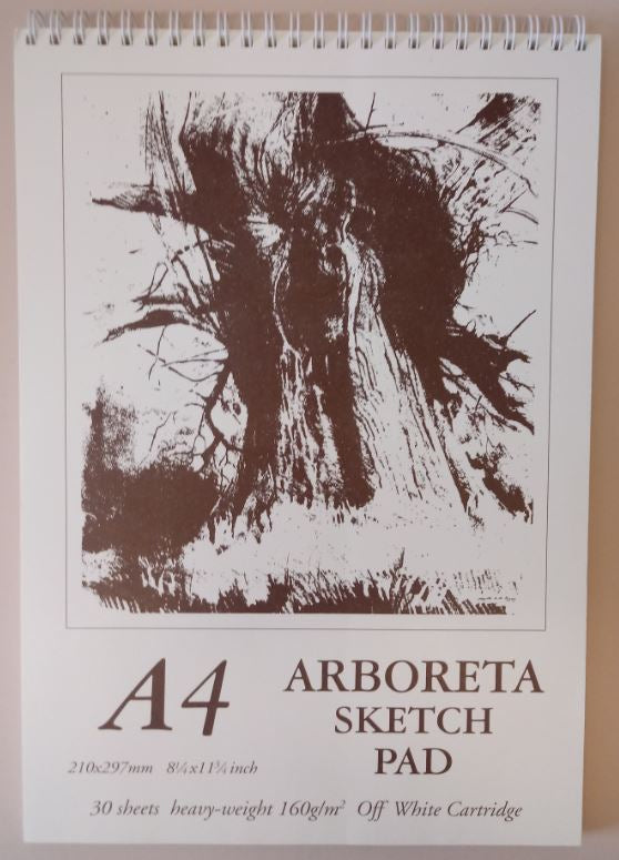 Arboreta Spiral Sketch Pad A4 (Off - White)