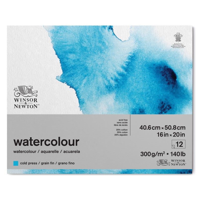 Winsor & Newton Watercolour Gummed Pad CP 41 X 51 cm (16" X 20")6667005