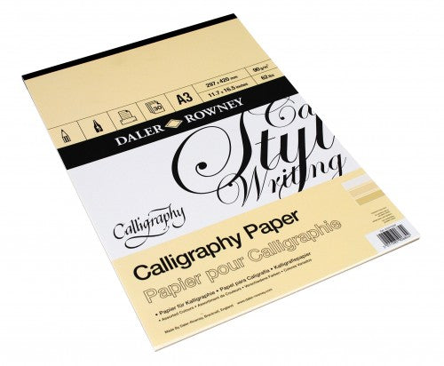 DALER-ROWNEY Calligraphy Pad A3 90G 30Sh