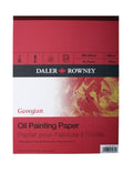 DALER-ROWNEY Georgian Oil Pad 16X12" 290G 12Sh