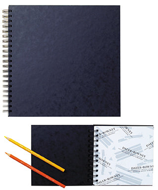 DALER-ROWNEY Ebony Wb A5 Portrait Black Paper 160G 40Sh