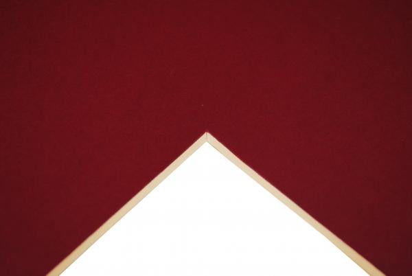 DALER-ROWNEY Cream Core Mountboard A1 Crimson