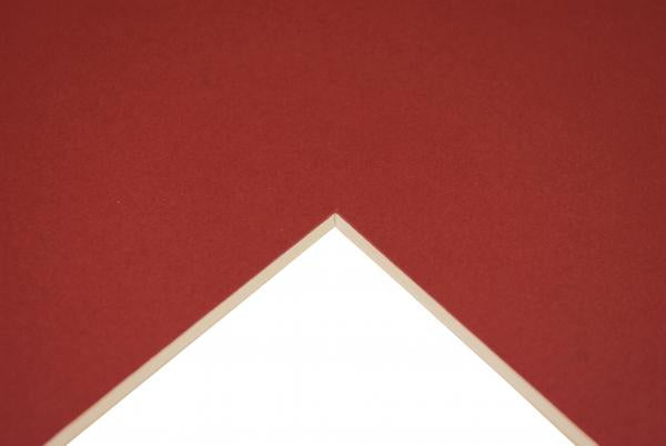 DALER-ROWNEY Cream Core Mountboard A1 Scarlet