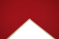 DALER-ROWNEY Cream Core Mountboard A1 Pillar Box Red