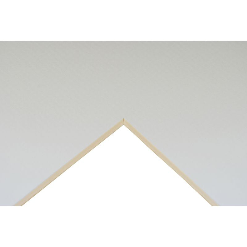 DALER-ROWNEY Cream Core Mountboard A1 Snow White Texture
