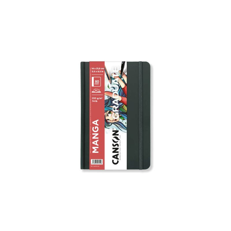 CANSON Graduate Hb Book Manga Portrait 40Sh 200G 21.6X14