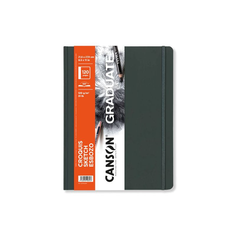 CANSON Graduate Sketch Hb Book 60Sh 21.6X27.9 120G Portrait