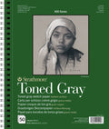 STRATHMORE 400 Series Toned Gray Sketch Pad 118G 9X12" 50Sh
