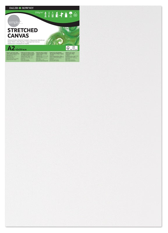 DALER-ROWNEY Simply Canvas - A2 42X59.4 cm